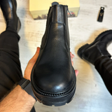 Cizme din piele naturală cu căptușeală pentru bărbați