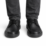 Pantofi Tip Mocasin din Piele Naturală cu Șireturi pentru Bărbați