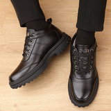 Pantofi de Iarnă din Piele cu Talpă de Aderență Maximă pentru Bărbați